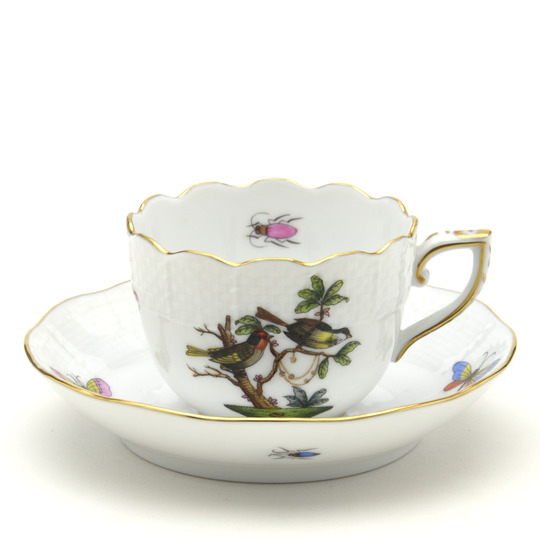 ヘレンド(Herend) デミタスコーヒーカップ(100cc)&ソーサー ロス