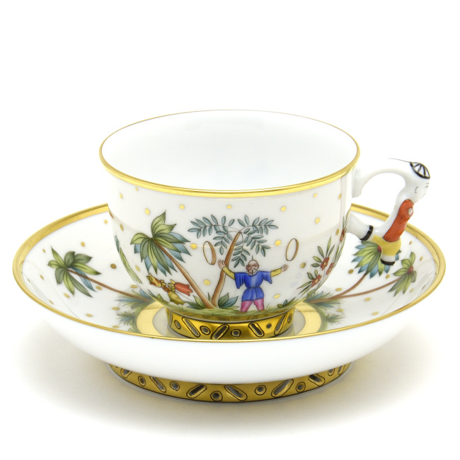 50%Off】ヘレンド(Herend) ティーカップ(210cc)&ソーサー フォランド