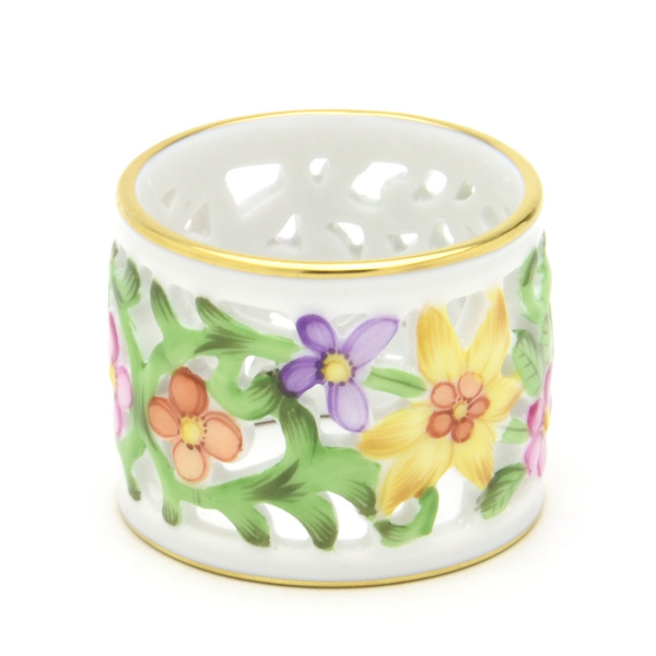 50%Off】ヘレンド(Herend) ナプキンリング(直径:4.5cm)(002784/C