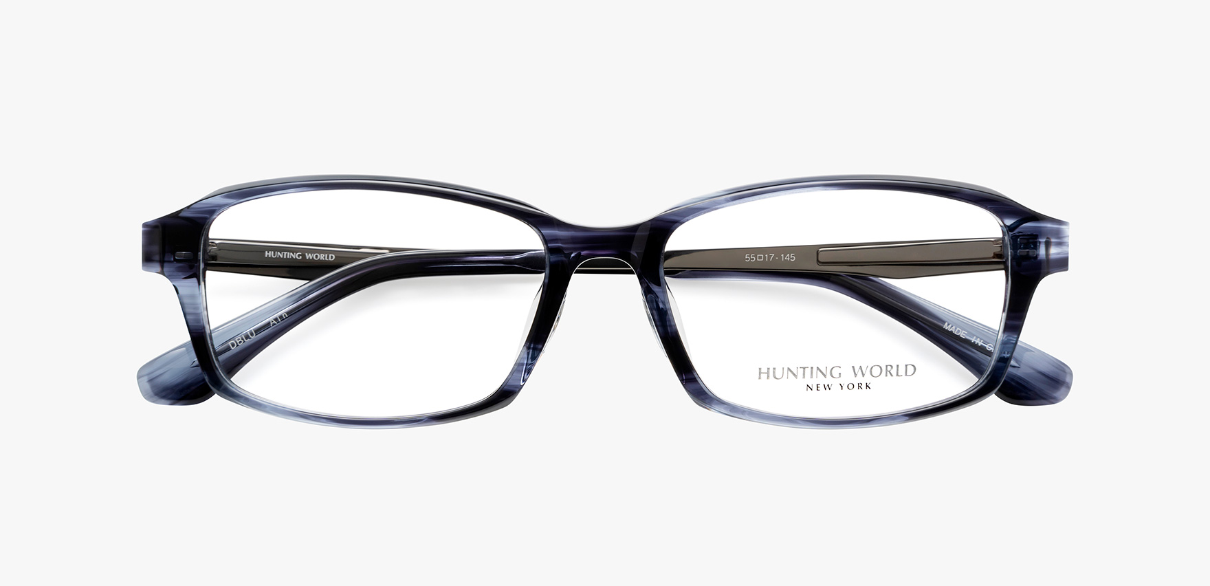 ﾊﾝﾃｨﾝｸﾞﾜｰﾙﾄﾞ HTW-026(55 ﾀﾞｰｸﾌﾞﾙｰ): メガネフレーム｜眼鏡市場【公式