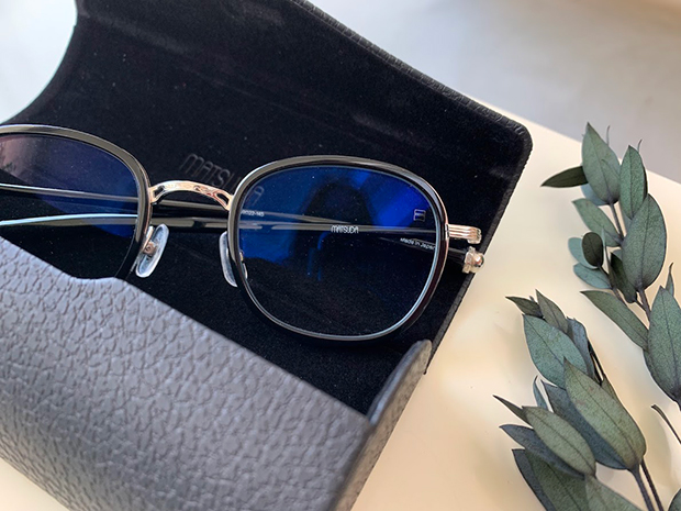 MATSUDA M3126 ZEISS 調光レンズ ブルー お客様ご注文品のご紹介