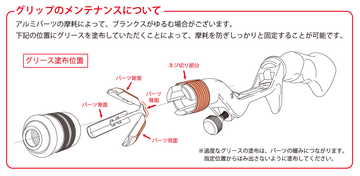 Pagani TRAD グリップのメンテナンスについて | Megabass-メガバス