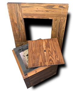 囲炉裏 IRORI いろり【本体＋スターターキット・室内向け】 囲炉裏