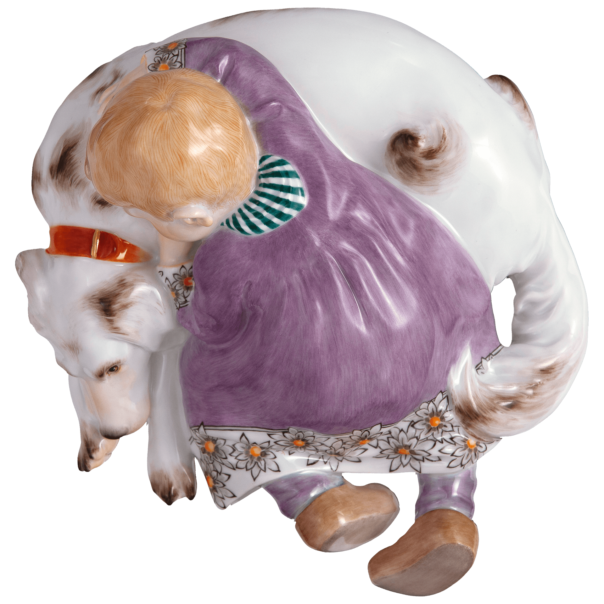 ドイツの名窯マイセン 日本公式サイト|人形「眠る子供と犬」