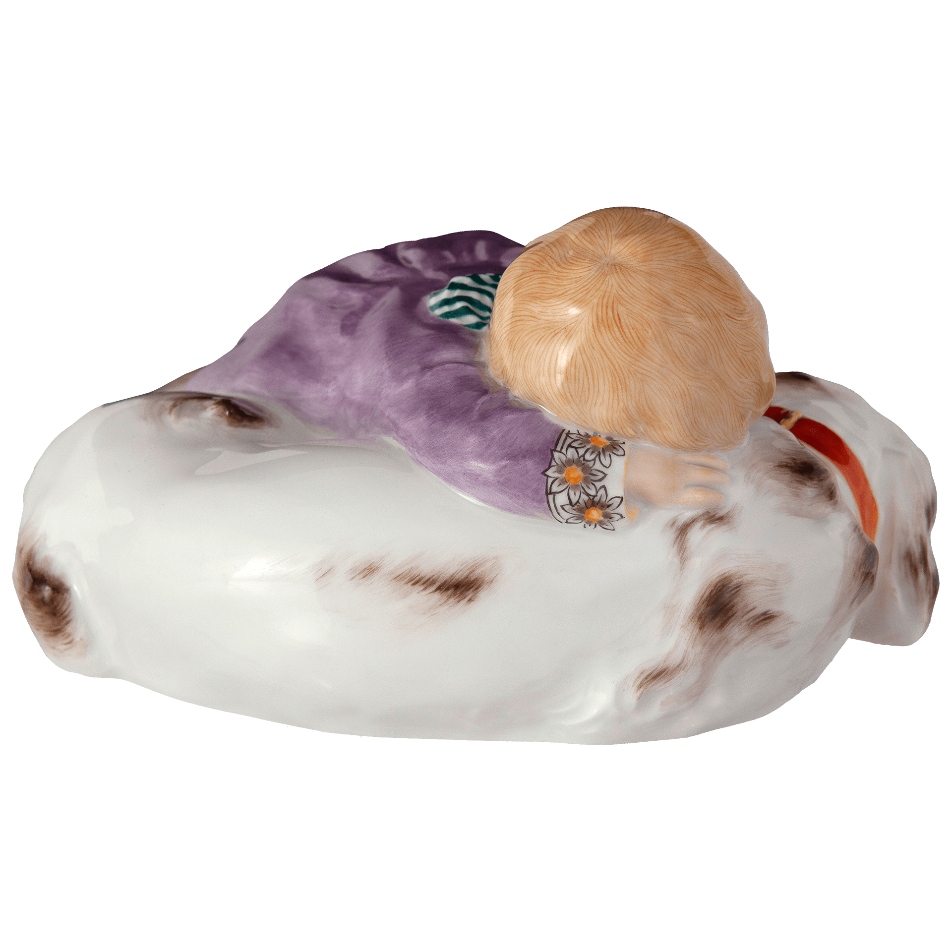 ドイツの名窯マイセン 日本公式サイト|人形「眠る子供と犬」