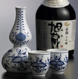 Meissenマイセン/※会員限定品 1級品 極稀少 猪口4口 日本酒 花 世界