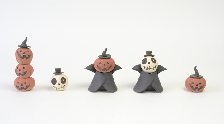 明山窯の大人かわいいハロウィン | 信楽焼 明山