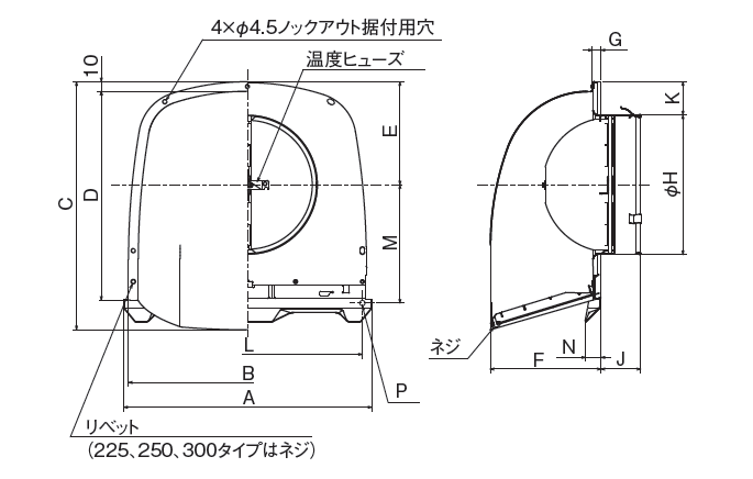 ステンレス製 深形フード｜三菱電機グループ 株式会社メルコエアテック