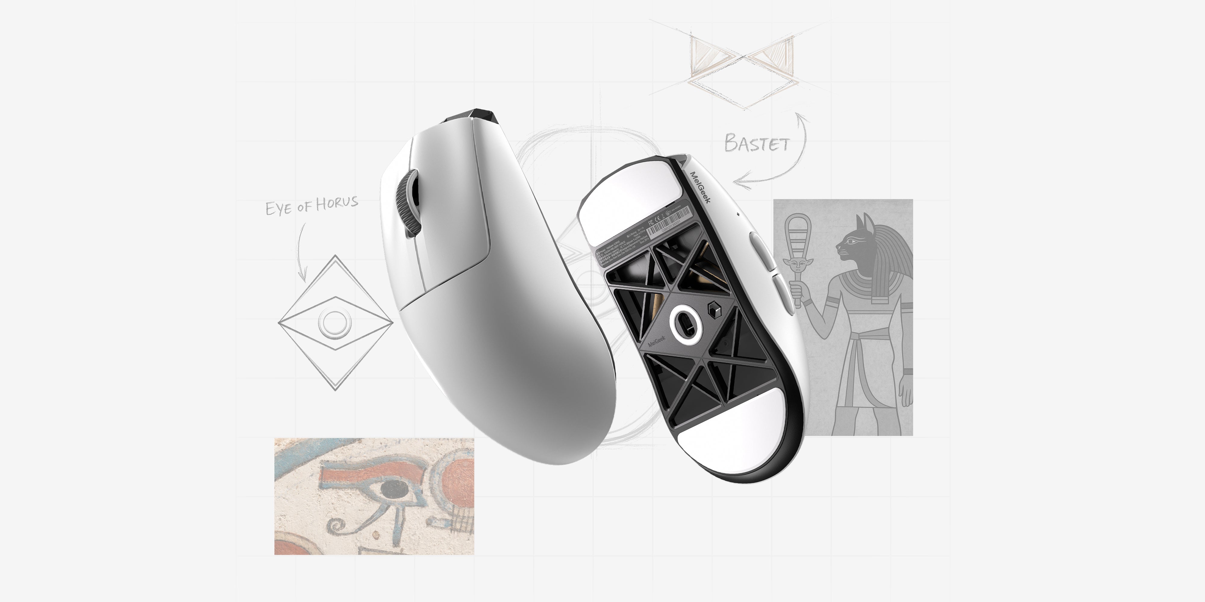 MelGeek Ultra Lightweight Gaming Mouse Built for Esports – MelGeek