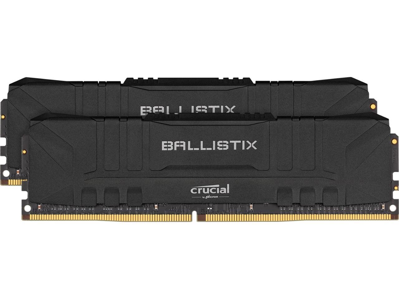 32GB Crucial Ballistix 3600MHz CL16 DDR4 Dual Memory Kit (2 x 16GB)