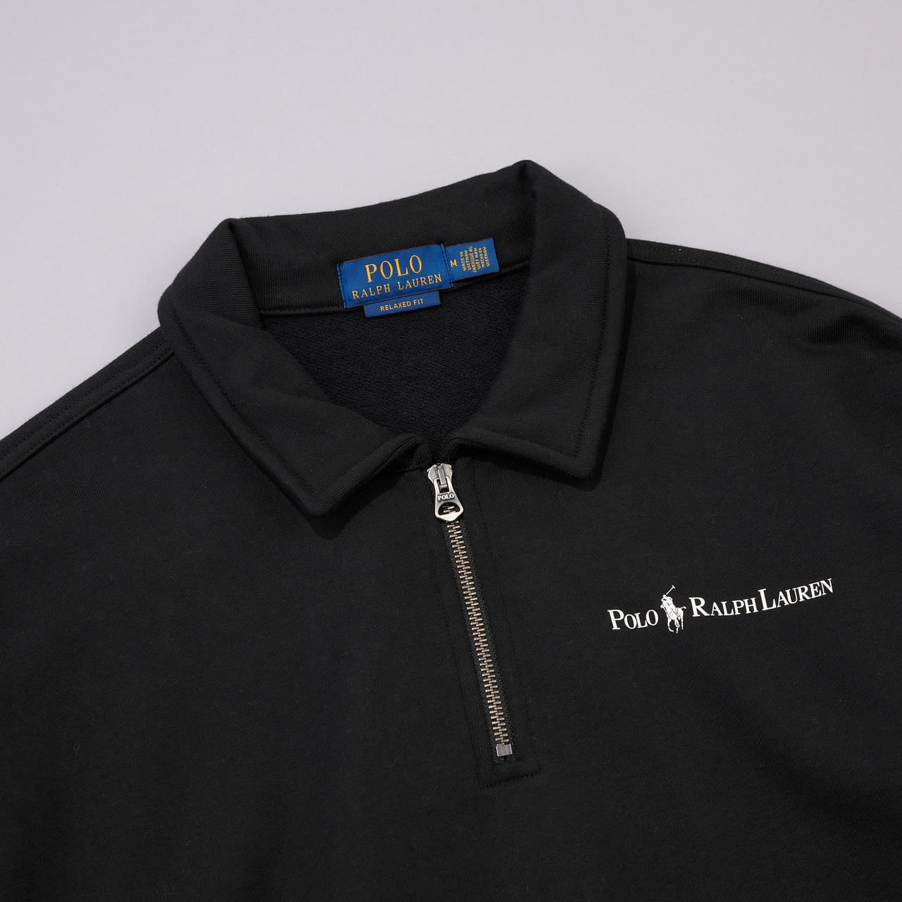 ポロ ラルフ ローレン」の黒スウェットは絶対買い！ 流行りのハーフ