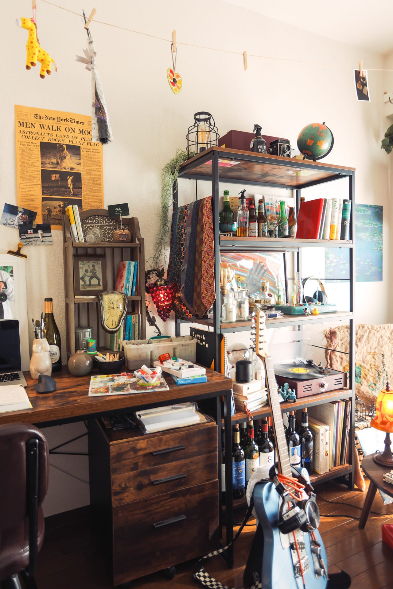 イケア＆ニトリの家具をアンティーク雑貨でアレンジ！ 喫茶店のような