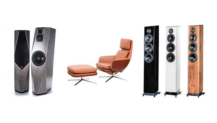 最高峰のスピーカーには、極上品の一人掛けソファを合わせたい | MEN'S