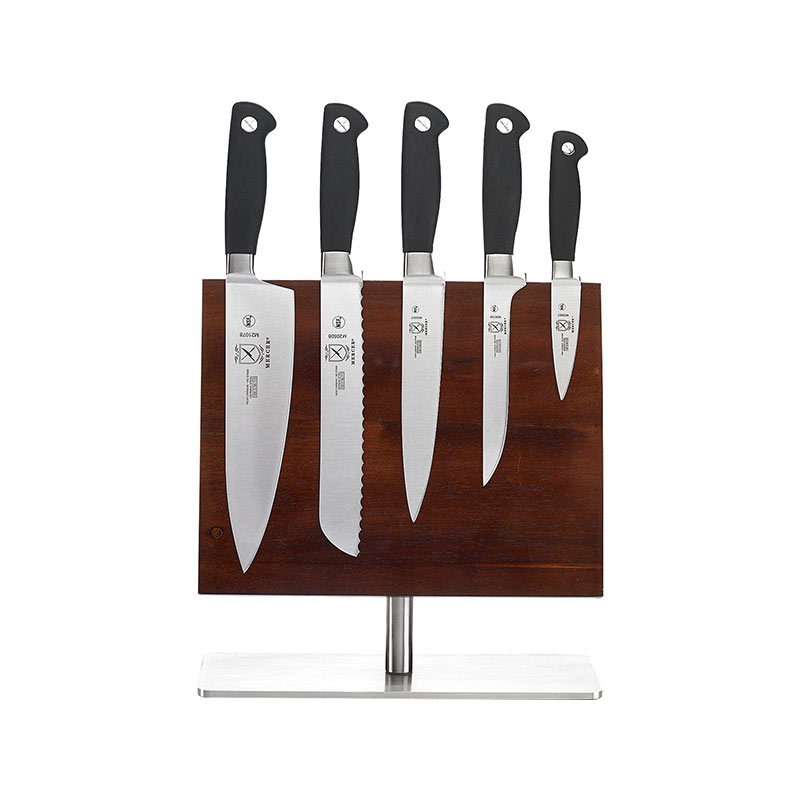 Genesis® 6-Pc. Magnetic Board Set Acacia - Mercer Culinary