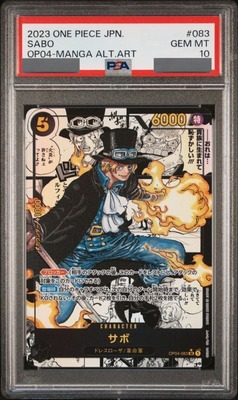 PSA10鑑定済】サボ【コミック版パラレル】《黒》 コミック版パラレル