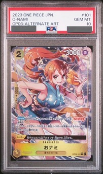 PSA10鑑定済】おナミ【パラレル】《黄》 パラレル版OP06-101 販売