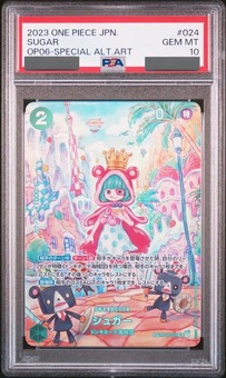 PSA10鑑定済】シュガー【SPパラレル】《緑》 SPOP04-024『OP06』 販売