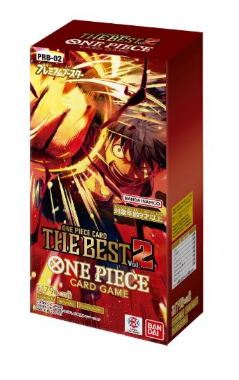 未開封カートン】プレミアムブースター ONE PIECE CARD THE BEST vol.2