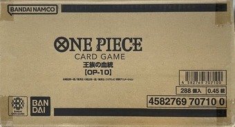 未開封カートン】ブースターパック 王族の血統【OP10】-未開封カートン