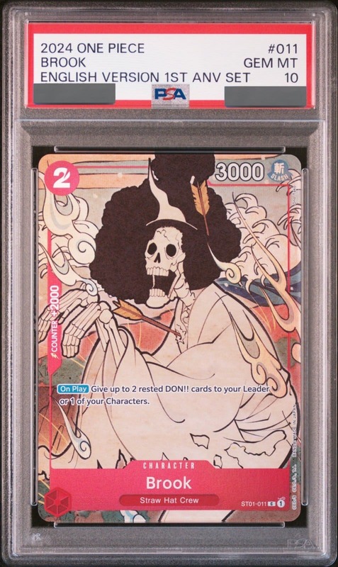 PSA10鑑定済】ブルック【プロモ】《赤》【英語版 1nd ANNIVERSARY SET