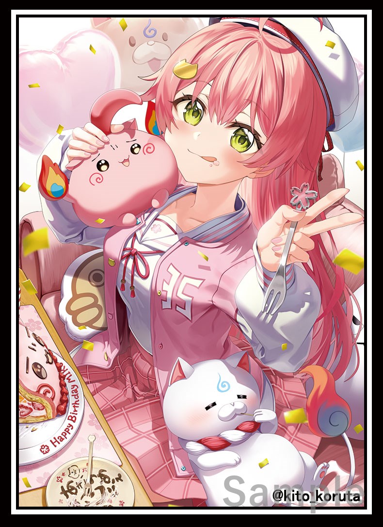 スリーブ『さくらみこ私服』60枚 販売ページ｜ホロライブカード通販