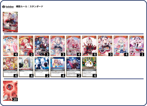 百鬼あやめデッキ 販売ページ｜ホロライブカード通販｜高価買取も実施