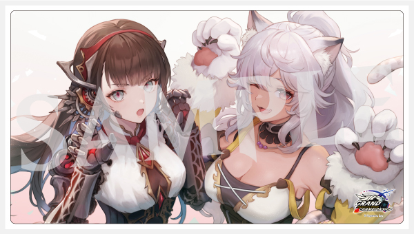 プレイマット『森羅鋼鉄 応援イラスト(モノ/ラティカ)』 販売ページ