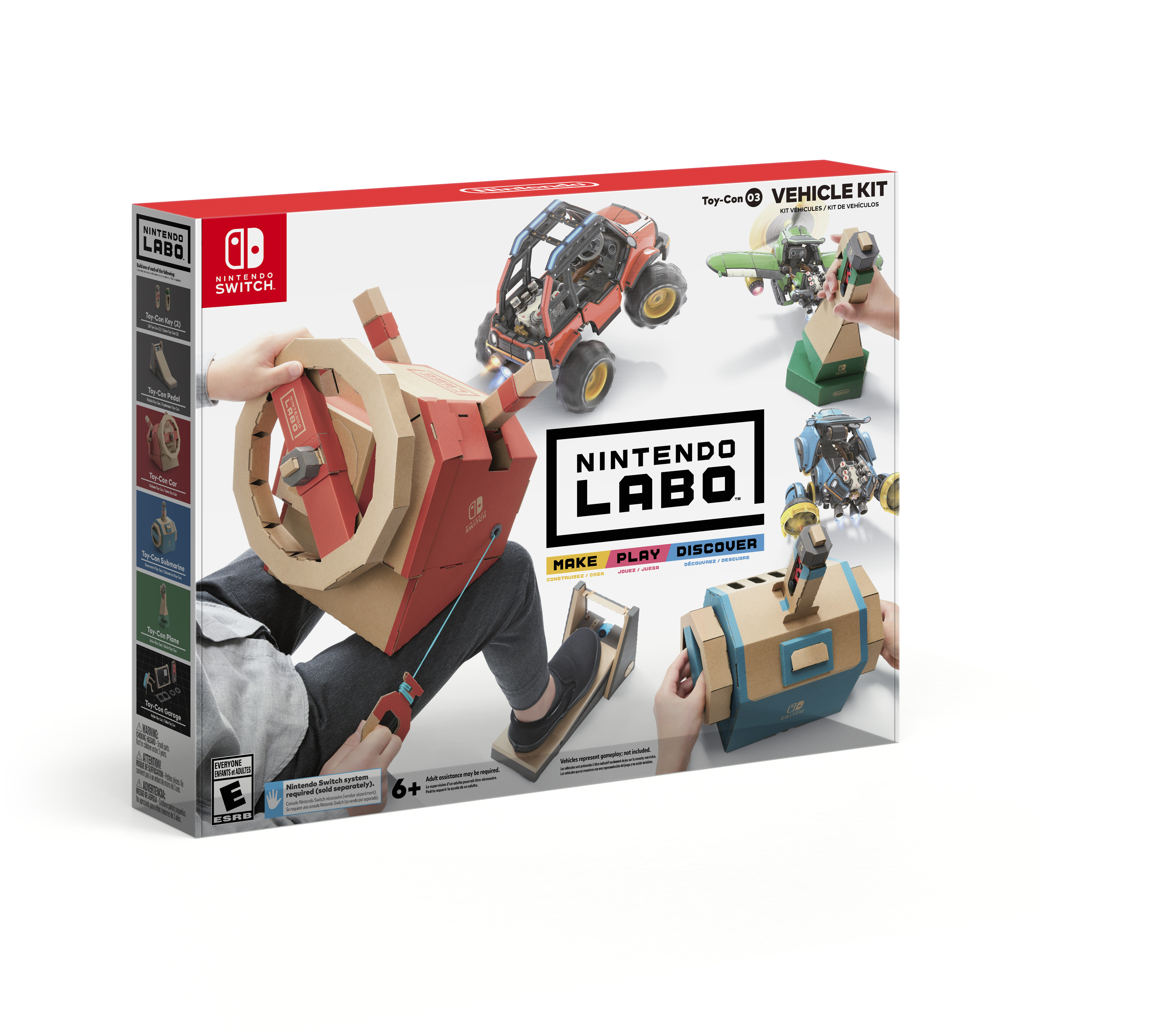 Nintendo Labo's' new vehicle kit explores potential of play