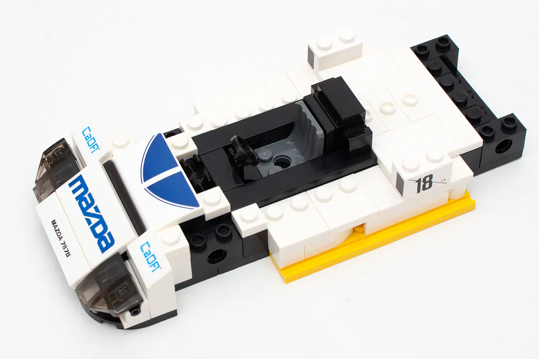 CaDA Mazda 787B REVIEW • Set C55029W • Merlins Bricks