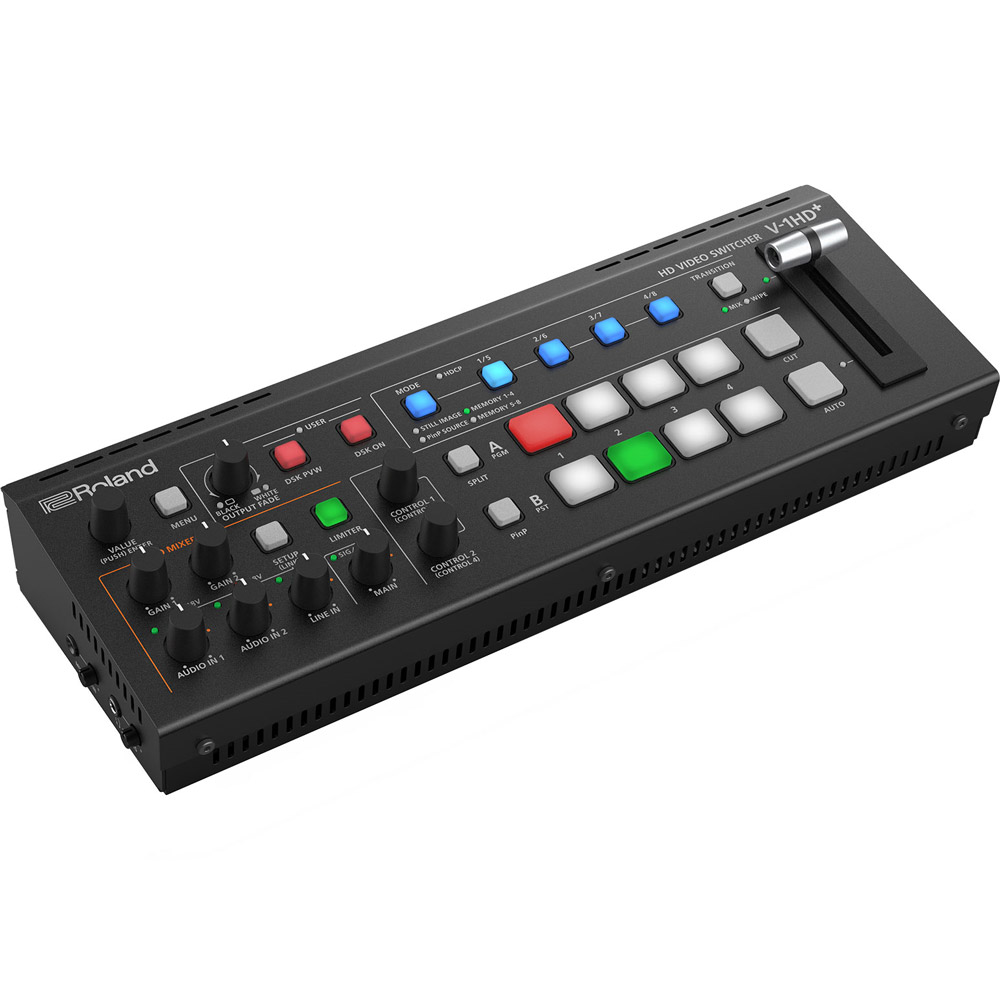 Roland ビデオスイッチャー V-1HD Plus (USBビデオキャプチャーセット