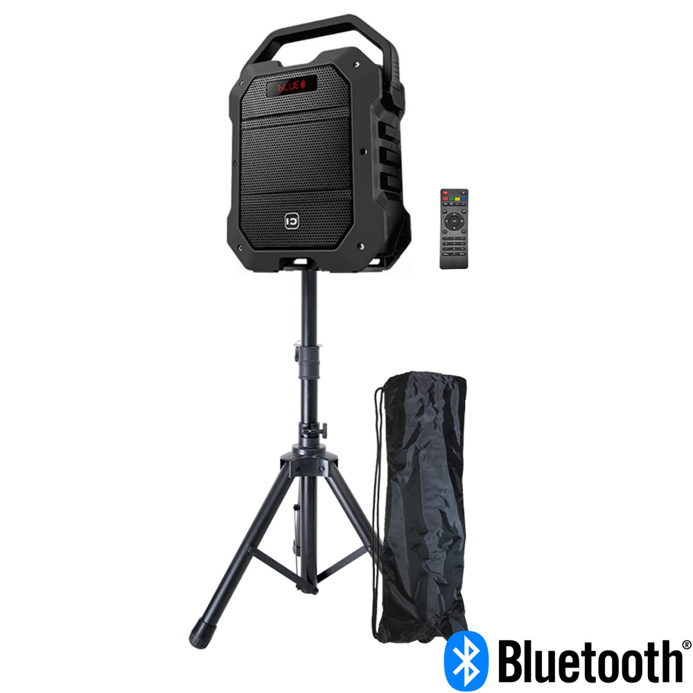 充電式アンプ＆ワイヤレスマイク1本付き 簡易PAセット(スピーカー