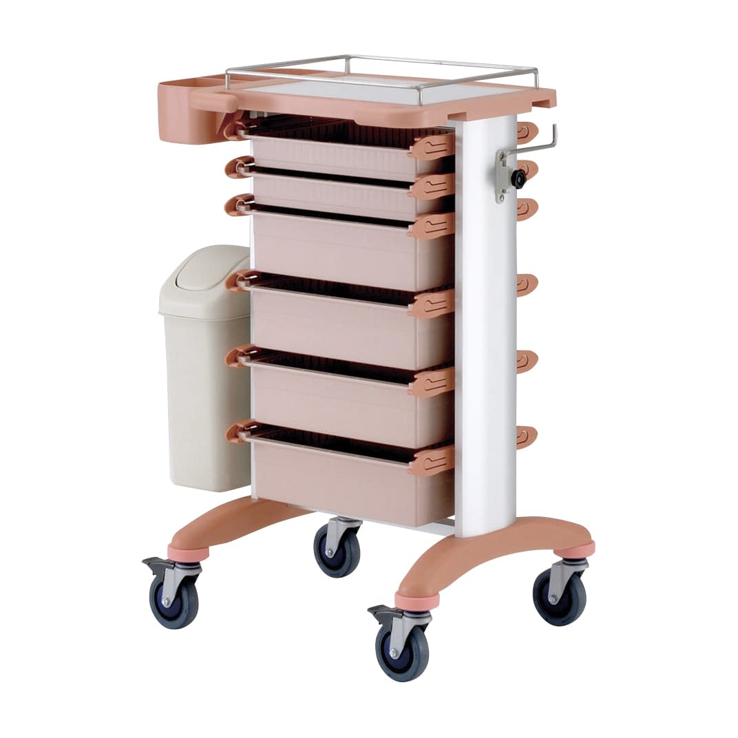 処置・包交カート 包交車 23-3411-0001 ピーチ サカセ化学工業 C43C