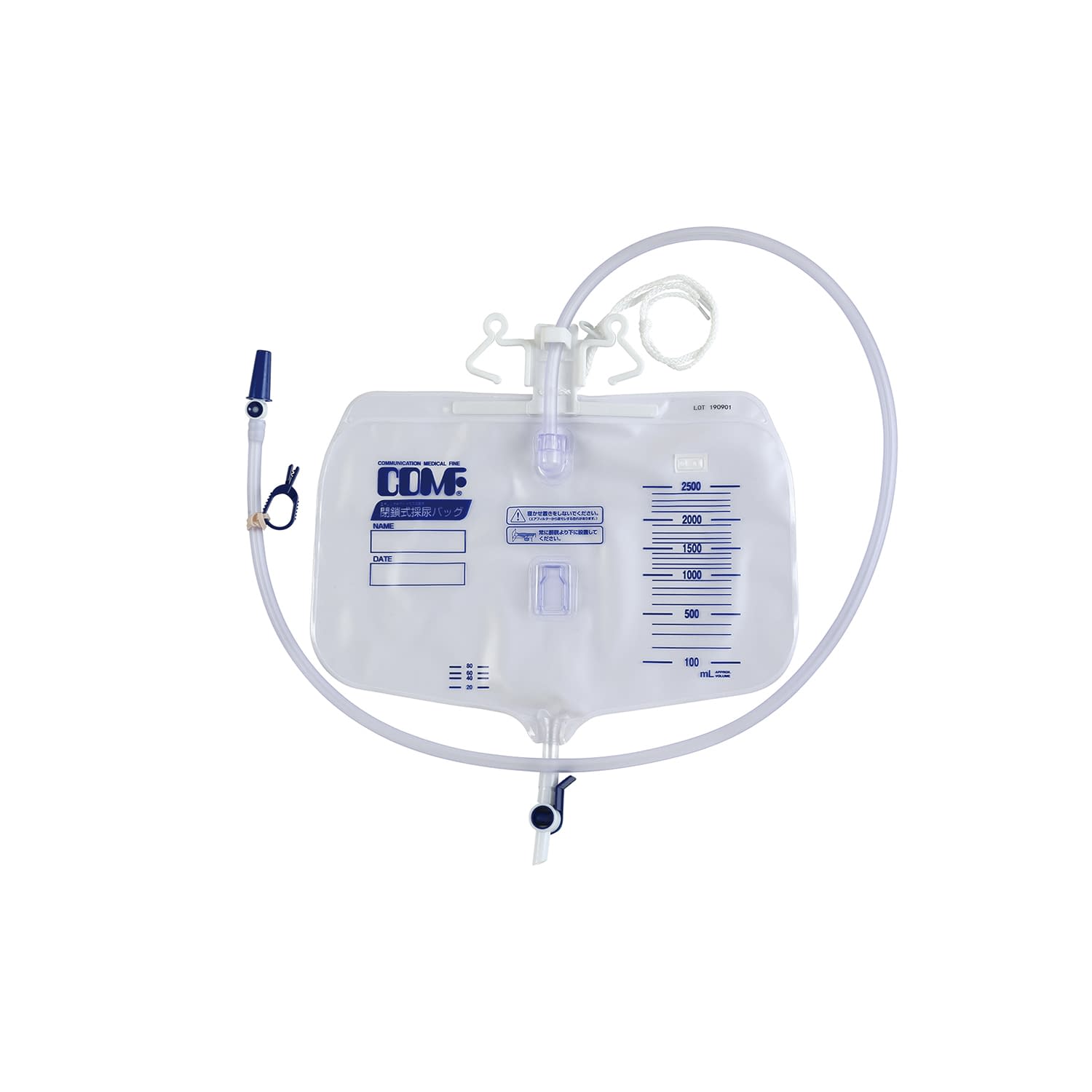 閉鎖式採尿バッグ(スタンダード) 導尿バッグ 24-8580-00 COMF