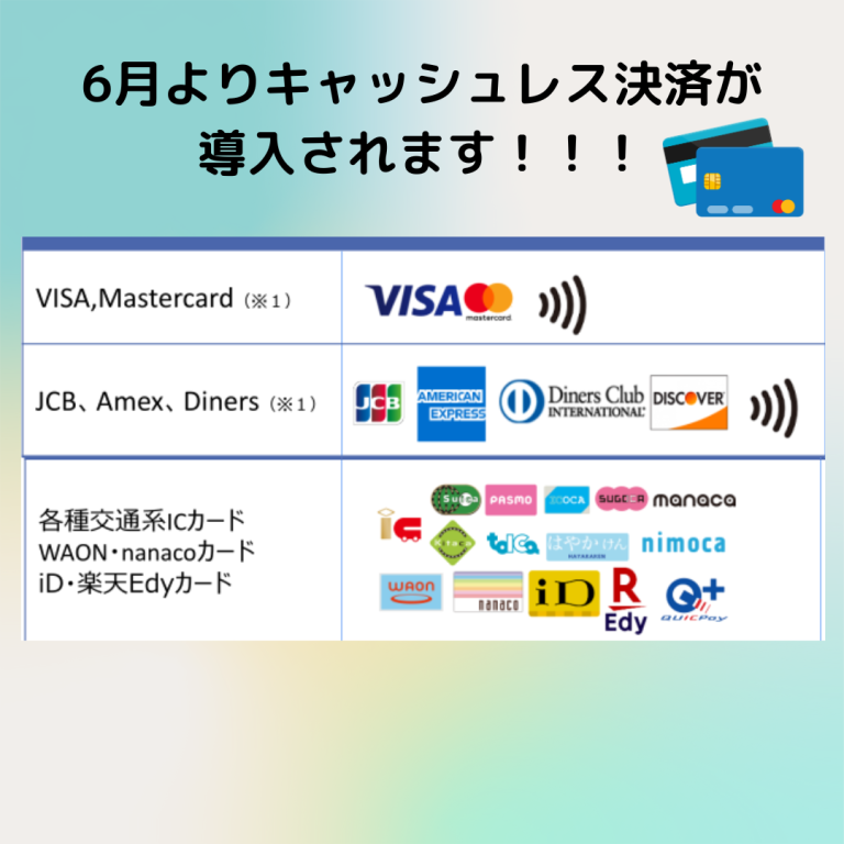 2023年6月1日よりキャッシュレス決済が可能となります！ | 松口整形