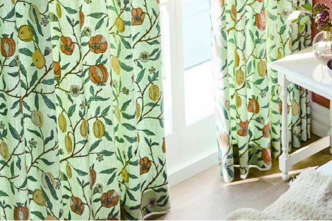 ウィリアムモリス レースカーテン 川島織物セルコン ｜松装(マツソウ)