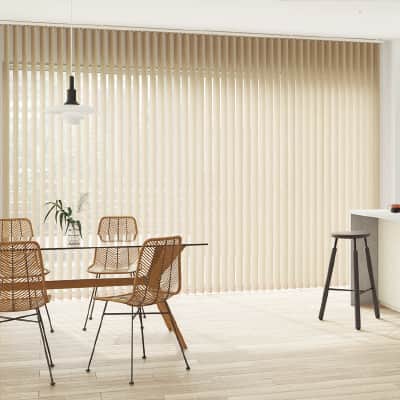 ティンバル遮光 ラインドレープ タチカワブラインド｜縦型ブラインド