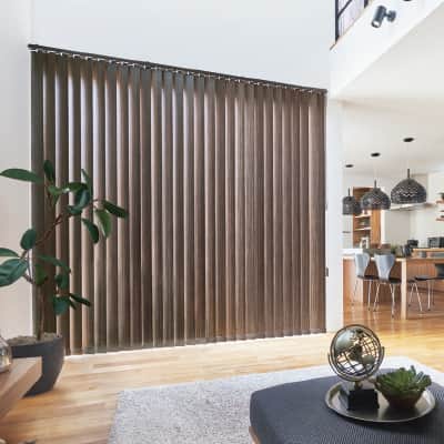 ゼブラノ遮光 ラインドレープ タチカワブラインド｜縦型ブラインド