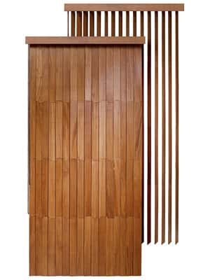 Nanikシリーズ90mm タテ型ウッドブラインド ナニック｜木製ブラインド