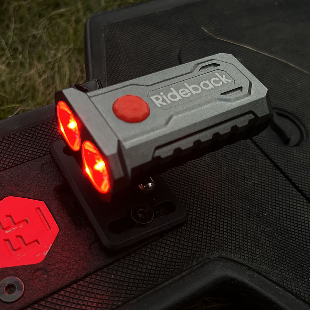 Rideback Dual Head Cycling Light | Versatile Front and Rear