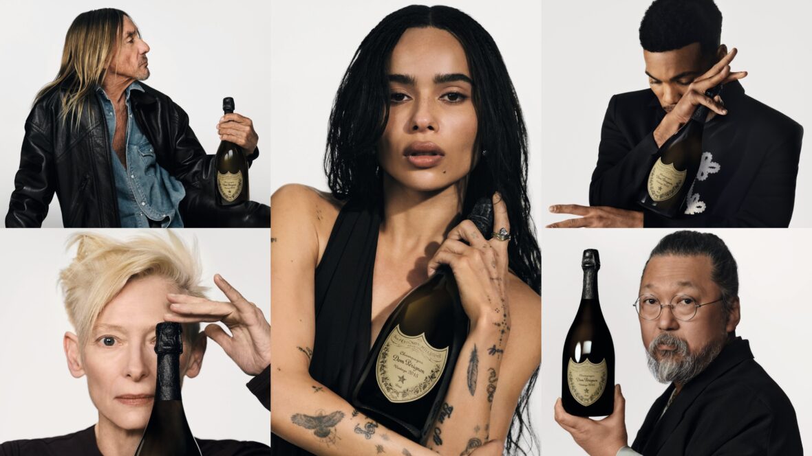 Dom Pérignon Enlists Zoë Kravitz, Iggy Pop, Tilda Swinton, Takashi