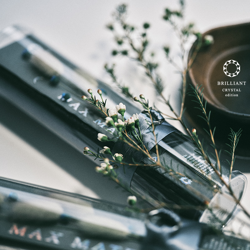 MAXMATERIAブランドのクリスタル／ブリリアントシリーズ バスタオルと