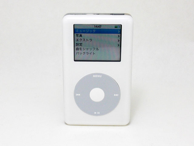 iPod 20GB 第4世代 M9282J/A 通販 -Macパラダイス-