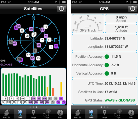 Bad Elf、Lightningコネクタ対応外付け GPS&GLONASSレシーバー「Bad