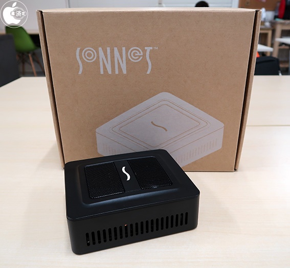 Sonnet Technologiesの小型外部eGPUボックス「eGFX Breakaway Puck