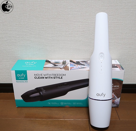 アンカー・ジャパン、Eufy初のハンディクリーナー「Eufy HomeVac H11