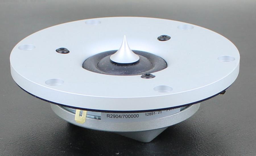 ScanSpeak Revelator R2904/7000-00 Tweeter, Silver Face, Silver Plug