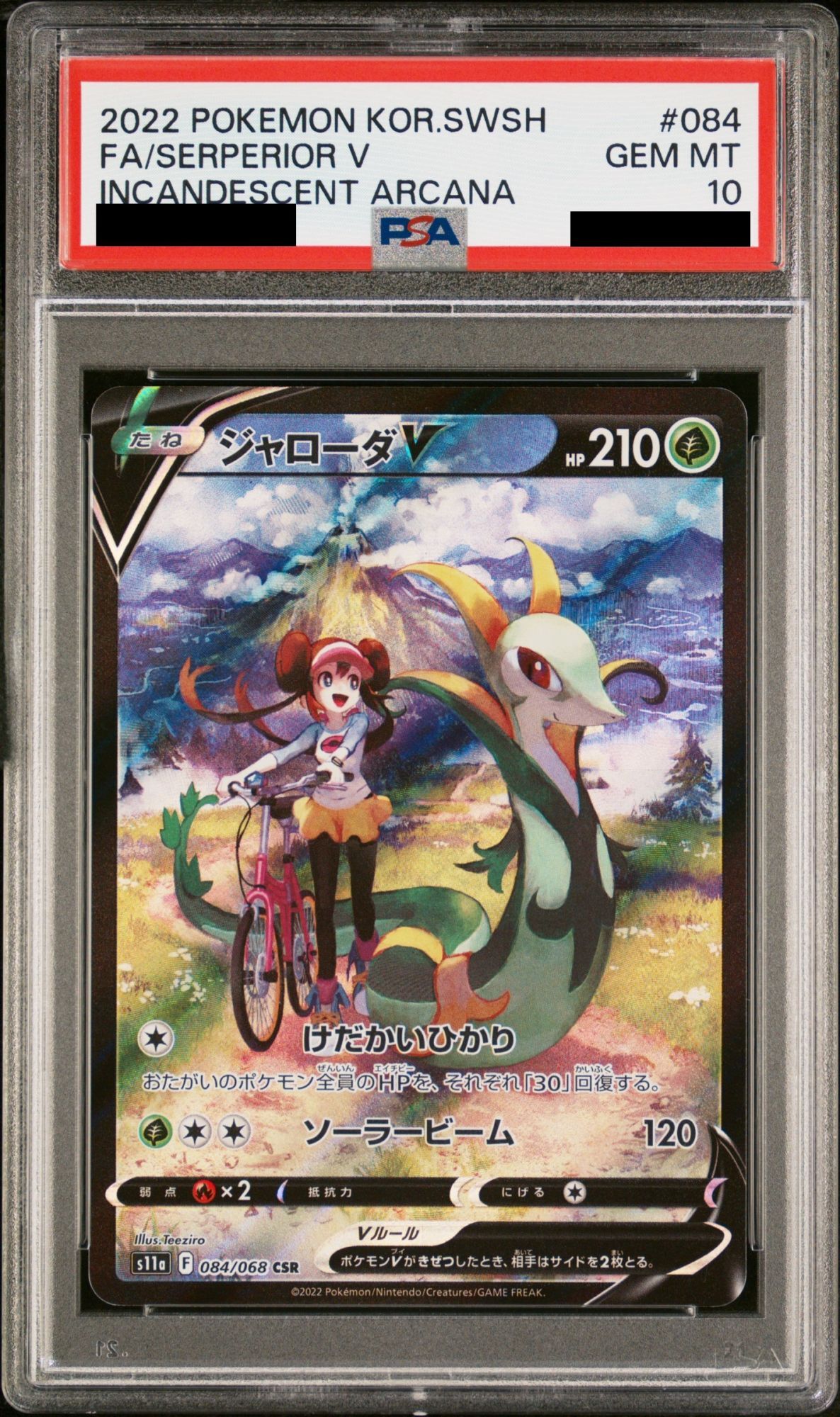 PSA10】ジャローダV (CSR) {084/068} [S11a] - magi通販【ポケモン