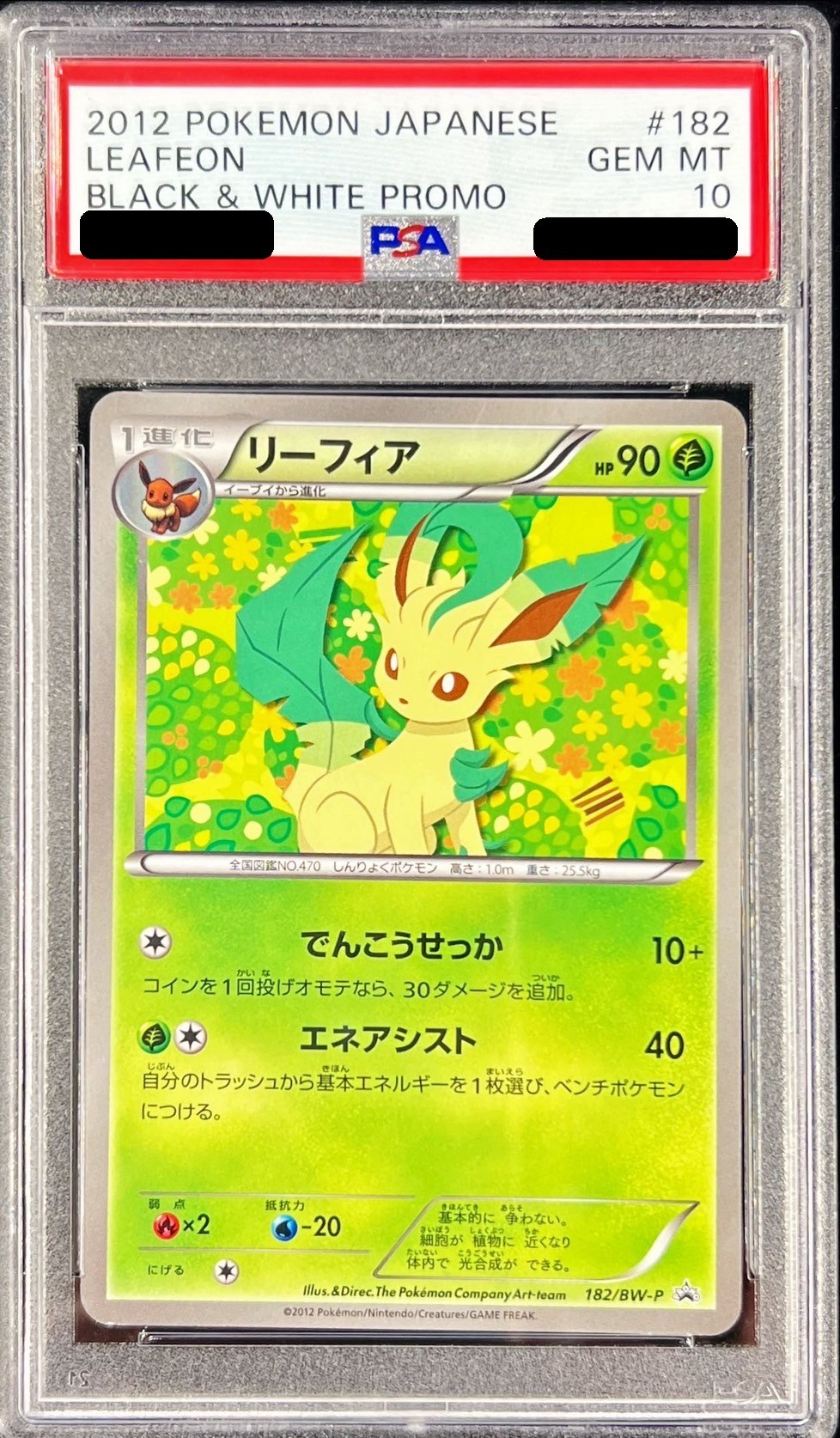 PSA10】リーフィア (プロモ) {182/BW-P} [-] - magi通販【ポケモン