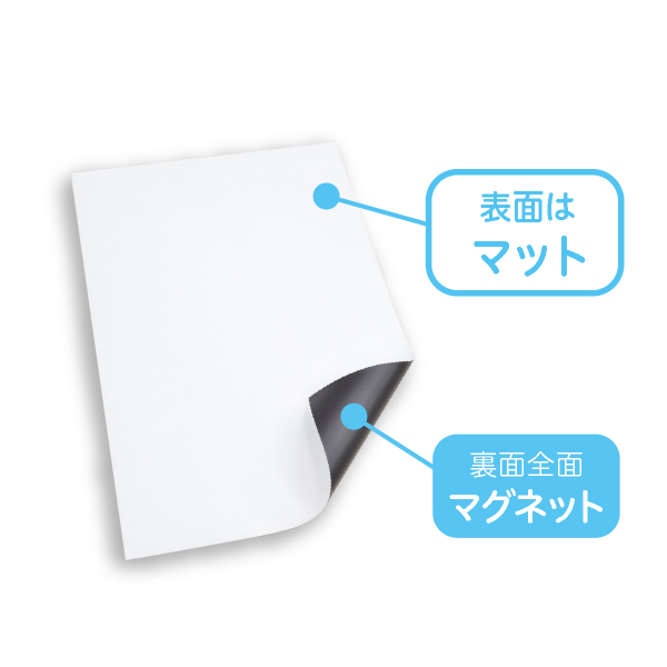 印刷できるマグネット用紙「ぴたえもん」 | 株式会社マグエックス