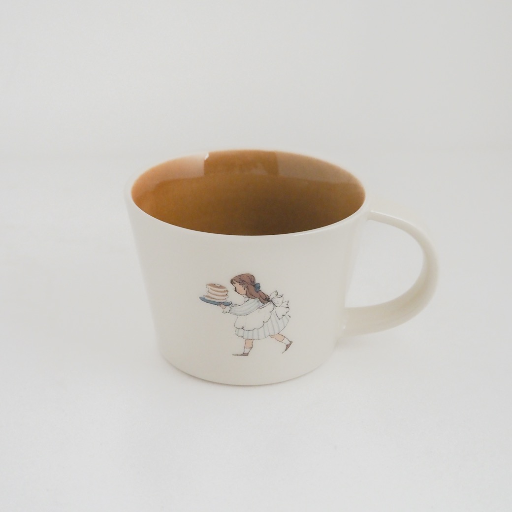 マグカップ「おやつの準備」 / くらはしれい「ミルクの時間」シリーズ